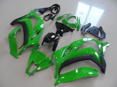 Carenagens Moto Kawasaki ZX10R 2011-2015 - Verde Preto OEM Estilo