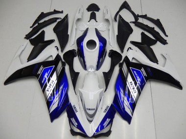 Carenagens Moto Yamaha YZF R3 2015-2018 - Branco Azul Preto Yamalube