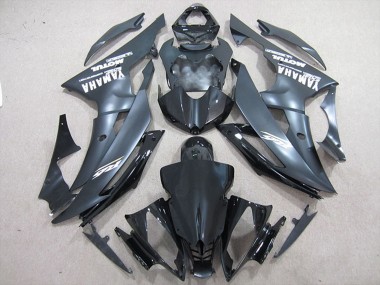 Carenagens Moto Yamaha YZF R6 2008-2016 - Preto Brilhante Preto Fosco Branco Decalques