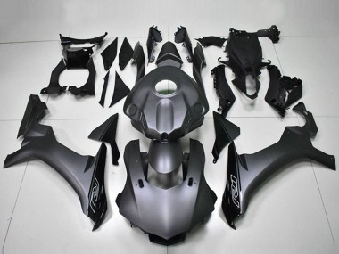 Carenagem Moto Yamaha YZF R1 2015-2019 - Preto Fosco Preto Brilhante