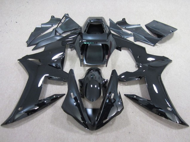 Carenagens Moto Yamaha YZF R1 2002-2003 - Preto Brilhante Plano