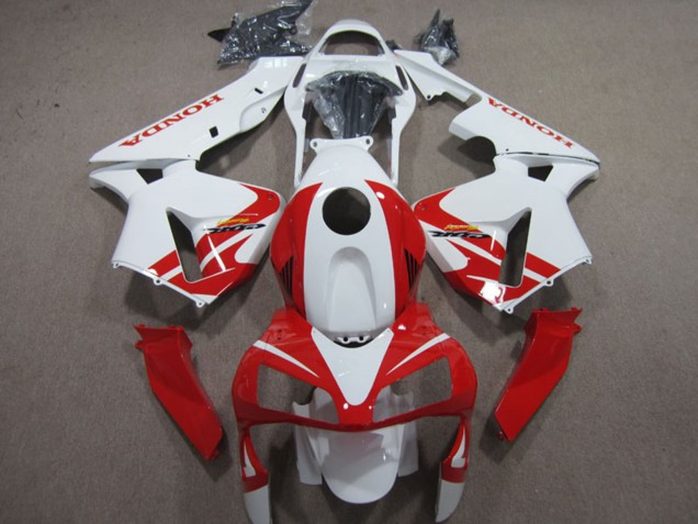 Carenagens Moto Honda CBR600RR 2003-2004 - Branco Vermelho