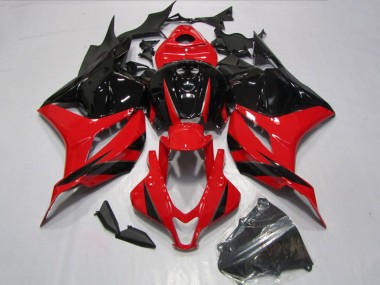 Kits Carenagens Moto Honda CBR600RR 2009-2012 - Vermelho Preto Brilhante