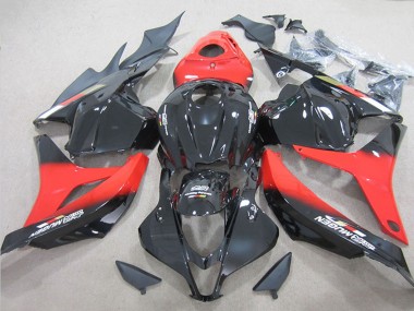 Carenagem Moto Honda CBR600RR 2009-2012 - Vermelho Preto Brilhante