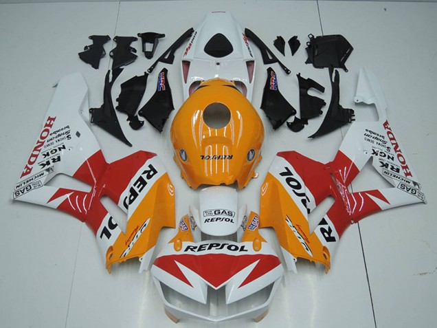 Carenagens Moto Honda CBR1000RR 2012-2016 - Branco Laranja Vermelho Repsol