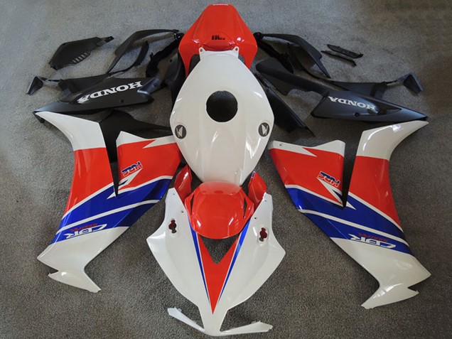 Carenagens Moto Honda CBR1000RR 2012-2016 - Branco Vermelho Azul Preto Fosco Fireblade