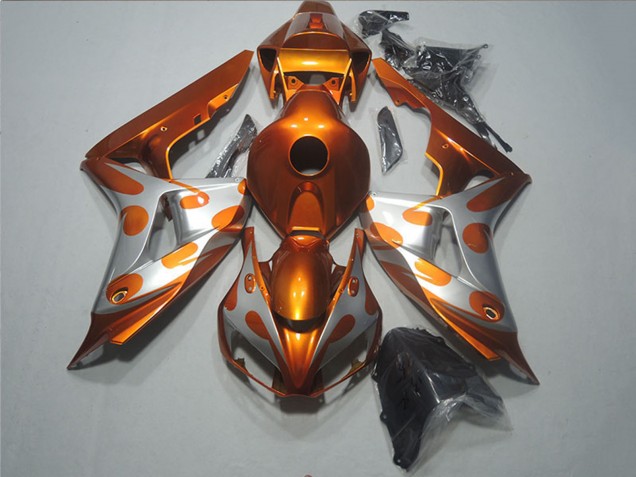 Carenagens Moto Honda CBR1000RR 2006-2007 - Prata Ouro Escuro