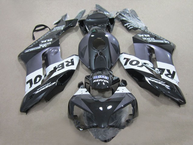 Carenagens Moto Honda CBR1000RR 2004-2005 - Preto Brilhante Branco Cinzento Repsol