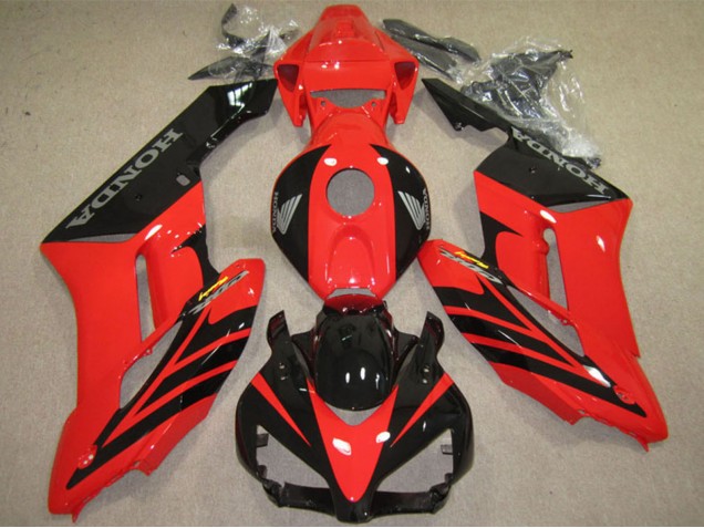 Carenagens Moto Honda CBR1000RR 2004-2005 - Vermelho Preto Brilhante Fireblade