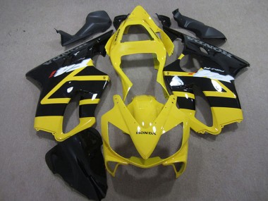 Kits Carenagem Moto Honda CBR600 F4i 2001-2003 - Amarelo Preto Brilhante