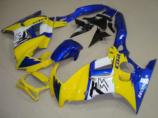 Carenagens Moto Honda CBR600 F3 1995-1996 - Azul Branco Amarelo