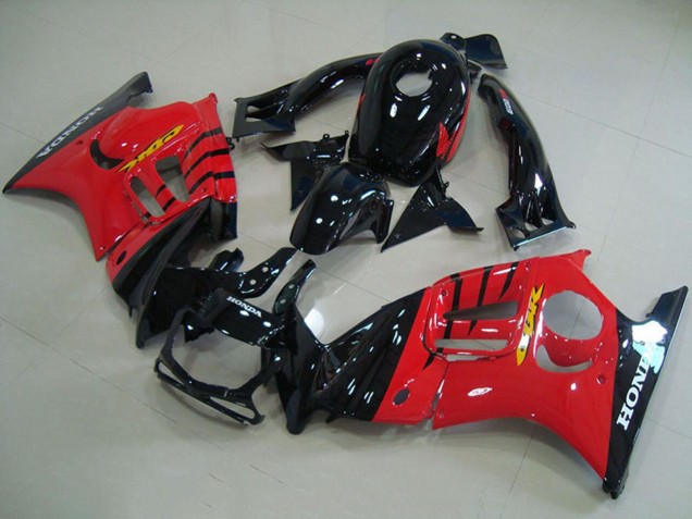 Kits Carenagem Moto Honda CBR600 F3 1995-1996 - Vermelho Preto Brilhante