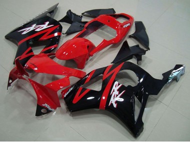 Carenagem Moto Honda CBR900RR 954 2002-2003 - Vermelho Preto Brilhante Listra