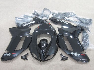 Carenagens Moto Kawasaki ZX6R 2007-2008 - Preto Ninja 636