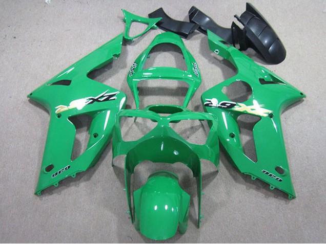 Kits Carenagem Moto Kawasaki ZX6R 2003-2004 - Verde