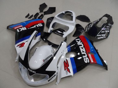 Carenagens Moto Suzuki TL1000R 1998-2003 - Branco Vermelho Azul Preto Motul