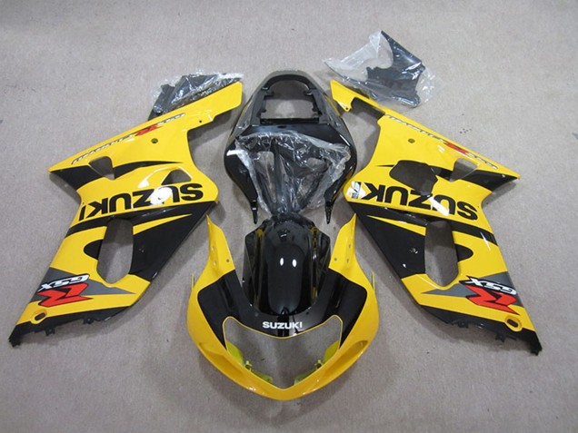 Carenagens Moto Suzuki GSXR 600 2001-2003 - Amarelo Preto