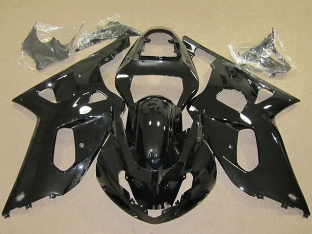 Carenagens Moto Suzuki GSXR 600 2001-2003 - Preto Brilhante