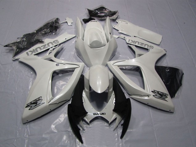Carenagem Moto Suzuki GSXR 600 2006-2007 - Branco