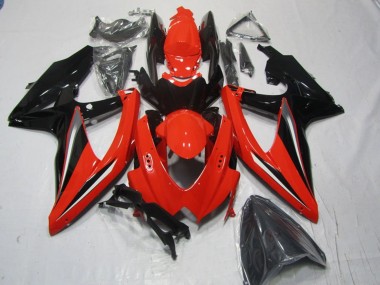 Carenagens Moto Suzuki GSXR 600 2008-2010 - Vermelho Preto