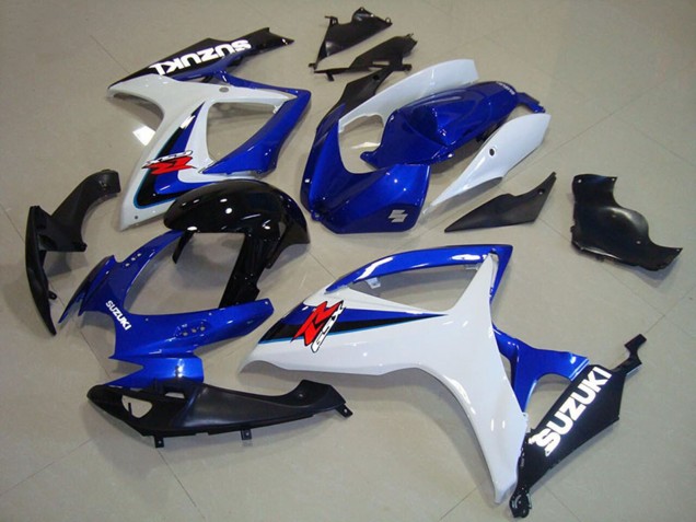 Carenagens Moto Suzuki GSXR 750 2006-2007 - Branco Azul Preto Brilhante Vermelho