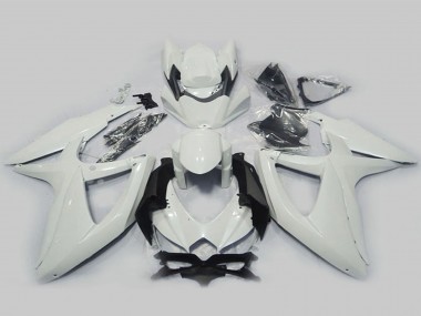 Carenagens Moto Suzuki GSXR 750 2008-2010 - Branco Pérola