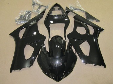 Kit Carenagens Moto Suzuki GSXR 1000 2003-2004 - Preto Brilhante