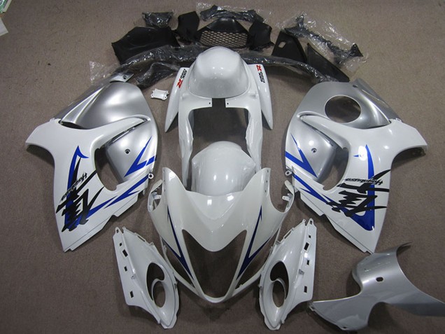 Carenagem Moto Suzuki GSXR 1300 Hayabusa 2008-2020 - Branco Azul
