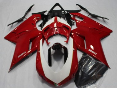 Carenagens Moto Ducati 1198 2007-2014 - Vermelho