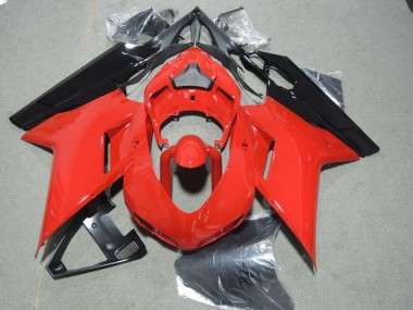 Carenagens Moto Ducati 1098 2007-2014 - Vermelho Preto