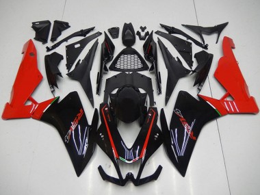 Carenagens Moto Aprilia RSV4 1000 2009-2015 - Preto Vermelho