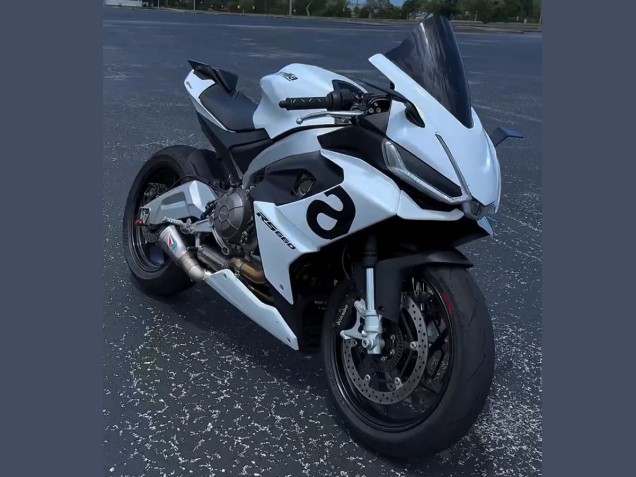 Carenagens Moto Aprilia RS660 2020-2024 - Branco