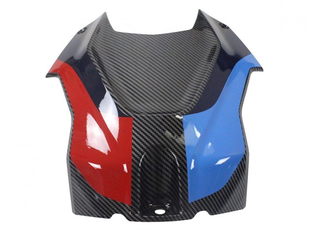 Carenagens Moto BMW S1000RR 2023-2024 - Azul Vermelho Fibra de Carbono
