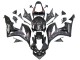 Carenagens Moto Honda CBR600RR 2007-2008 - Cinzento Preto Brilhante Decalques