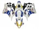 Carenagens Moto Honda CBR600RR 2007-2008 - Branco Azul Amarelo Rothmans