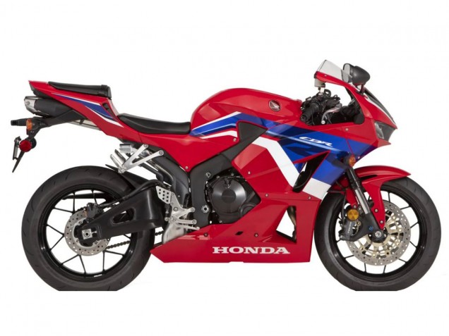 Carenagem Moto Honda CBR600RR 2013-2023 - Vermelho Azul