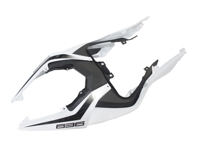 Carenagens Moto Kawasaki ZX6R 2019-2022 - Branco Cinzento Verde