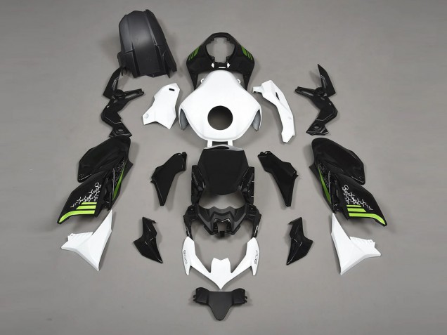 Carenagens Moto Kawasaki Z900 2020-2024 - Preto Branco