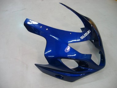 Carenagens Moto Suzuki GSXR 600/750 2004-2005 - Azul Cinzento Preto Brilhante