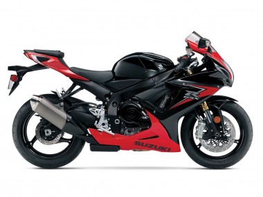 Carenagens Moto Suzuki GSXR 600/750 2011-2024 - Vermelho Preto Brilhante