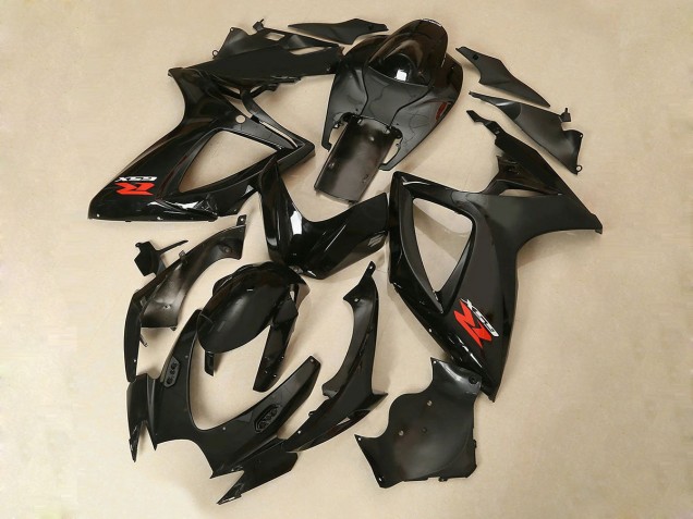 Carenagem Moto Suzuki GSXR 600/750 2006-2007 - Preto Brilhante