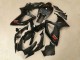 Carenagem Moto Suzuki GSXR 600/750 2006-2007 - Preto Brilhante
