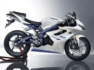 Carenagens Moto Triumph Daytona 675 2006-2008 - Branco Azul