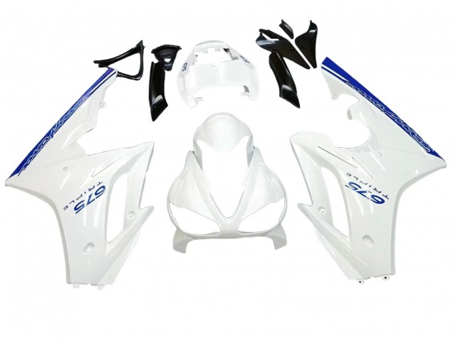 Carenagens Moto Triumph Daytona 675 2006-2008 - Branco Azul