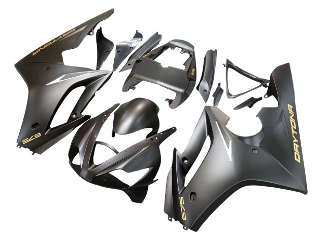 Carenagens Moto Triumph Daytona 675 2006-2008 - Preto Fosco