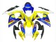 Carenagens Moto Suzuki GSXR 600/750 2006-2007 - Branco Azul Amarelo Corona Alstare