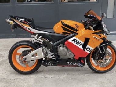 Carenagens Moto Honda CBR600RR 2005-2006 - Preto Laranja Branco Vermelho Repsol