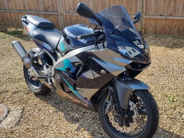 Carenagens Moto Kawasaki Ninja ZX9R 2002-2003 - Azul Prata