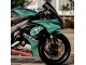 Carenagens Moto Yamaha YZF R6 2008-2016 - Verde Claro Branco Preto Petronas