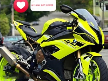 Carenagens Moto BMW S1000RR 2019-2022 - Amarelo Limão